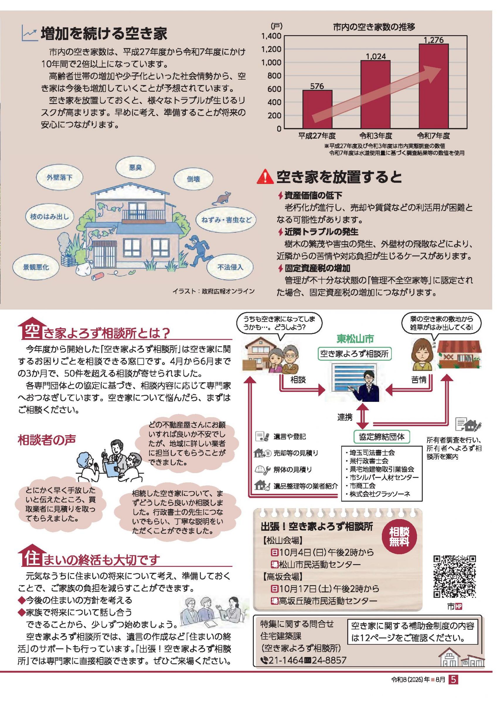 ウェブブック - 令和8（2026）年広報ひがしまつやま8月号