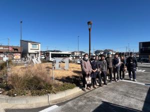高坂駅花壇