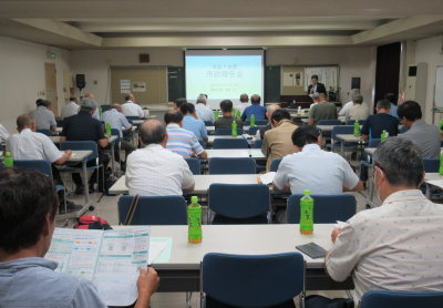 松山地区市政報告会の画像です。