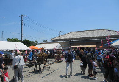  加美町自治会東松山夏祭りの画像です。