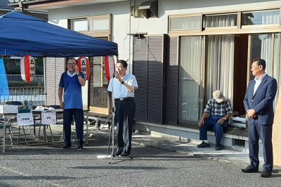 五領町自治会納涼大会の画像です。