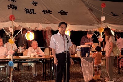 上岡馬頭観世音納涼祭（四万六千日祭）の画像です。