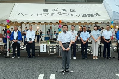 高坂地区納涼盆踊り大会の画像です。