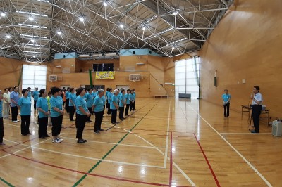  市民総合体育大会（民踊の部）の画像です。