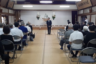  戦没者慰霊祭「みたままつり」の画像です。
