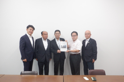 都幾川・市野川水系改修促進期成同盟会 国への要望（国土交通省・財務省）の画像です。
