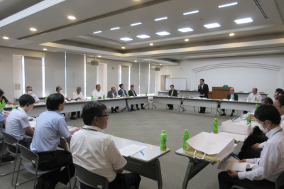 東松山土地改良推進協議会　通常総会の画像です。