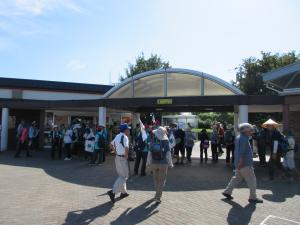 サービスエリアに到着