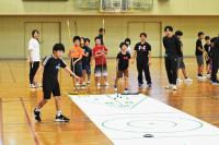 シャッフルボードの様子