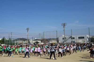  特定非営利活動法人東松山市学童保育の会　第34回合同運動会の画像です。