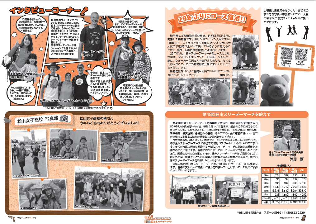 広報ひがしまつやま12月号特集