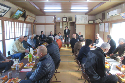  高坂第一自治会　新年会の画像です。