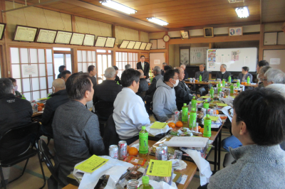 高坂第三自治会　新年会の画像です。