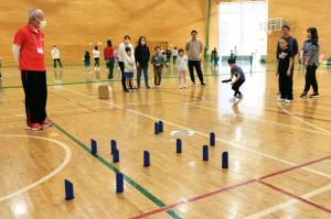 室内モルックの参考写真