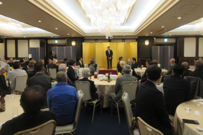  東松山市ｽﾎﾟｰﾂ協会新年会の画像です。