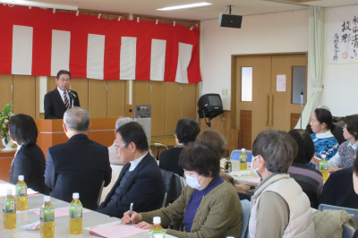 若松町シニアクラブ喜楽会　新年会の画像です。