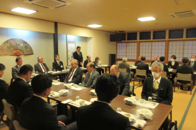  部落解放同盟埼玉県連合会比企郡市協議会 2026年新年旗開き及び研修会の画像です。