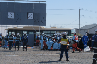  埼玉県特別機動援助隊総合実践訓練の画像です。