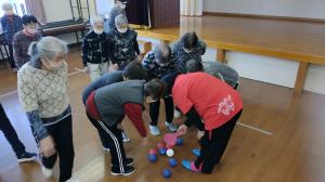 得点計算の説明の様子