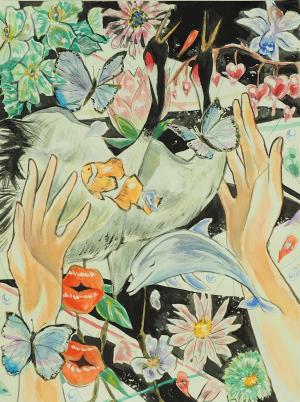 溌剌とした色とりどりの生命　上野彩花さん