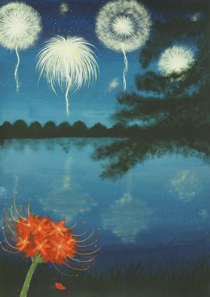 夜空に咲く平和の象徴花火2025　加藤愛祈子さん