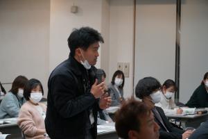 参加者からの質問の様子