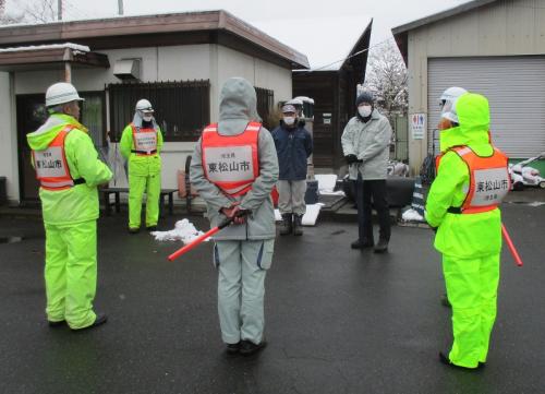 災害廃棄物処理模擬訓練１