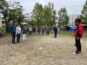 競技中