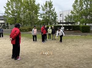 競技中