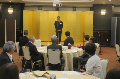 比企地区市町村教育委員会連合会歓送迎会・情報交換会の画像です。