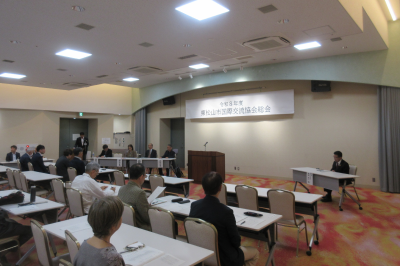 東松山市国際交流協会 総会の画像です。