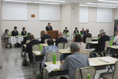 埼玉県更生保護観察協会東松山支部総会の画像です。