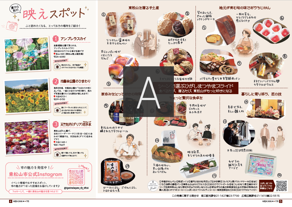 広報ひがしまつやま特集