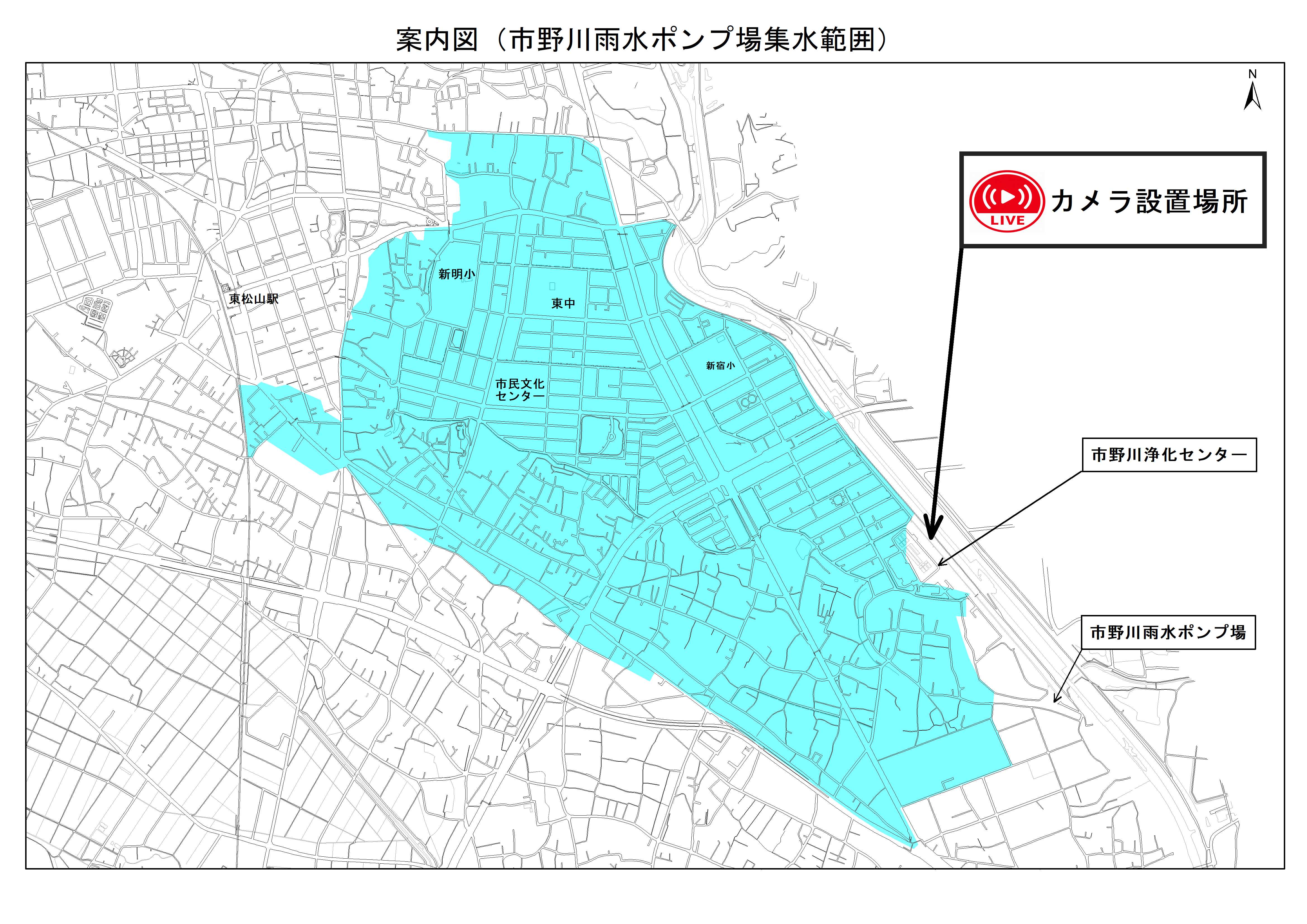 案内図(カメラ設置場所)