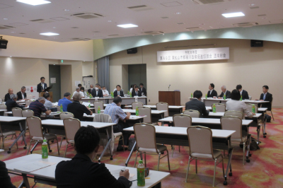 東松山市都幾川改修促進協議会 役員会・通常総会の画像です。