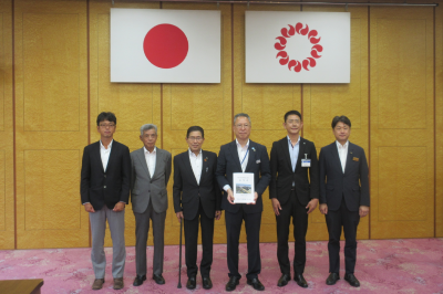 新江川水系改修促進期成同盟会 県要望の画像です。