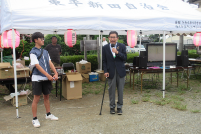 東平新田夏祭りの画像です。