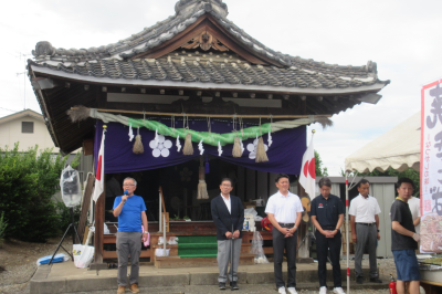 第19回毛塚灯籠まつりの画像です。