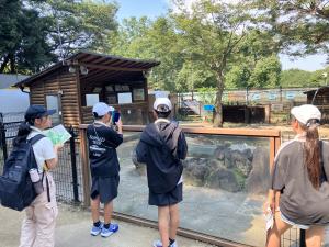 こども動物自然公園での様子