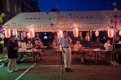 大岡地区納涼盆踊り大会の画像です。