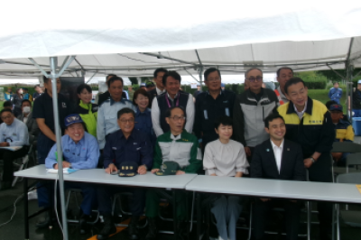 第47回九都県市合同防災訓練(埼玉県会場)令和8年度埼玉県・熊谷市総合防災訓練の画像です。