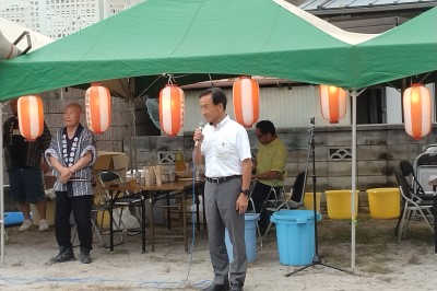  白坂まつり（納涼祭）の画像です。
