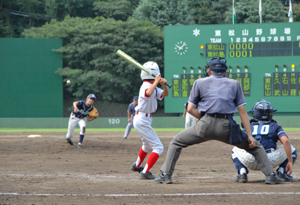 東松島市と東松山市の少年野球チーム交流試合の写真2