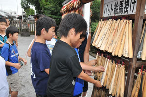 東松島市と東松山市の少年野球チーム交流試合の写真5