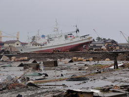 被災地家屋のがれき撤去・ヘドロ撤去の写真1