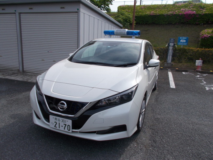 電気自動車の写真