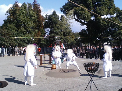 初午祭の様子の写真