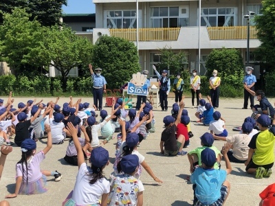 交通安全教室画像