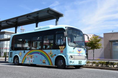 市内循環バスの写真