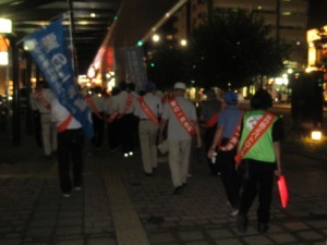 東松山駅パトロール活動